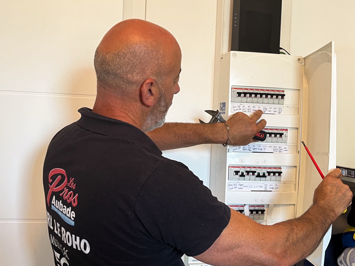 Nicolas Le Roho travaux d'électricité
